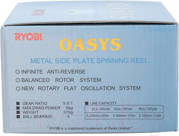 Изображение товара Катушка безынерционная Ryobi Oasys 3000 / A00018911