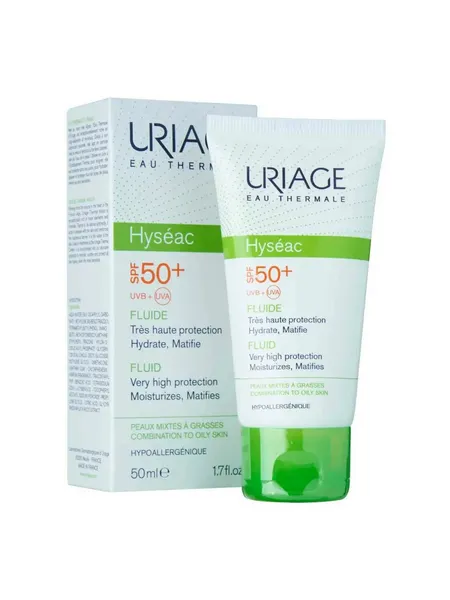 Изображение товара Эмульсия солнцезащитная Uriage SPF50+ Hyseac Fluide (50мл)