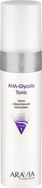 Изображение товара Тоник для лица Aravia Professional AHA-Glycolic Tonic (250мл)