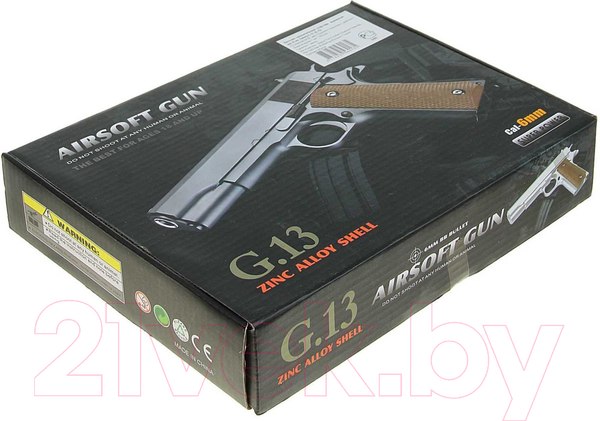 Изображение товара Пистолет страйкбольный GALAXY G.13