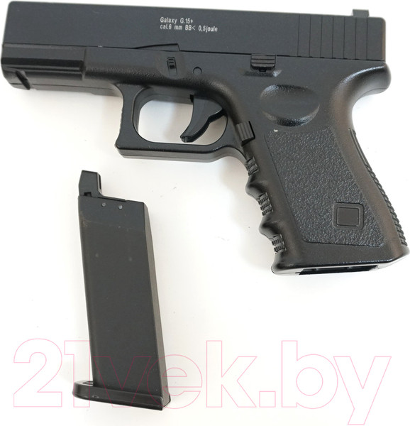 Изображение товара Пистолет страйкбольный GALAXY G.15+ (с кобурой)