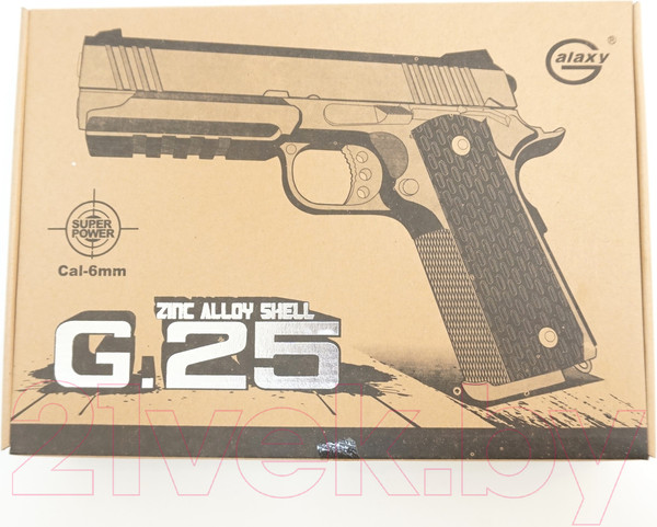 Изображение товара Пистолет страйкбольный GALAXY G.25