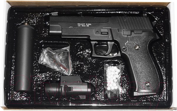 Изображение товара Пистолет страйкбольный GALAXY G.26А