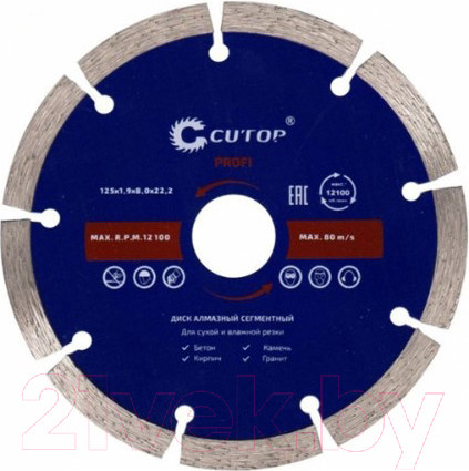 Изображение товара Отрезной диск алмазный Cutop Profi 60-23026