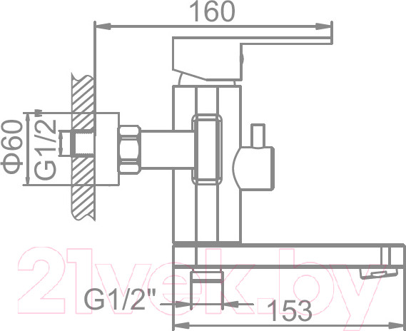 Изображение товара Смеситель Ledeme L73216