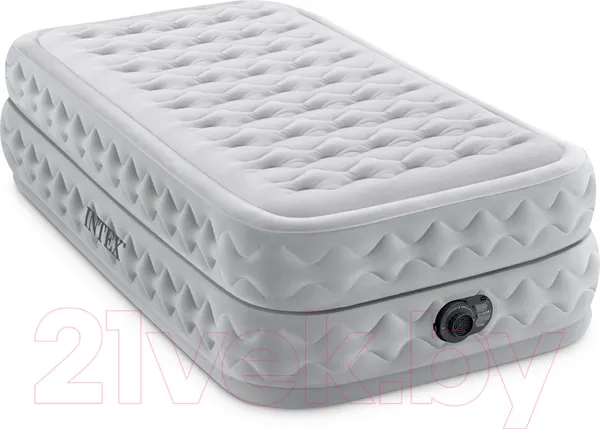 Изображение товара Надувной матрас Intex Supreme Air-Flow 64488 (встроенный электронный насос/сумка/ремкомплект)