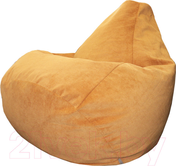 Изображение товара Бескаркасное кресло Flagman Груша Супер Мега 4XL Г5.5-45 (оранжевый)