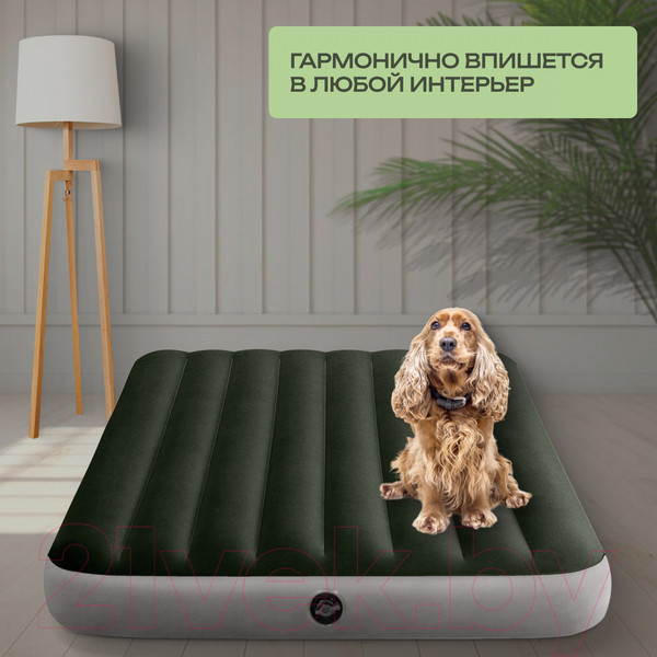 Изображение товара Надувной матрас Intex Prestige Downy Airbed 64778 (с электронным насосом)