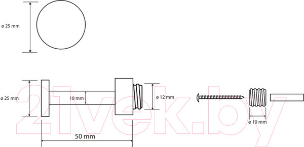 Изображение товара Крючок для ванной Bemeta Omega 104206024
