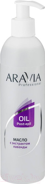Изображение товара Масло после депиляции Aravia Professional для чувствительной кожи с экстрактом лаванды (300мл)