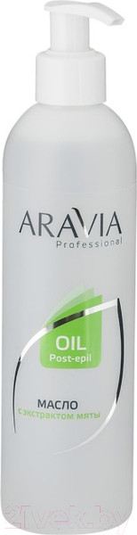 Изображение товара Масло после депиляции Aravia Professional с экстрактом мяты (300мл)