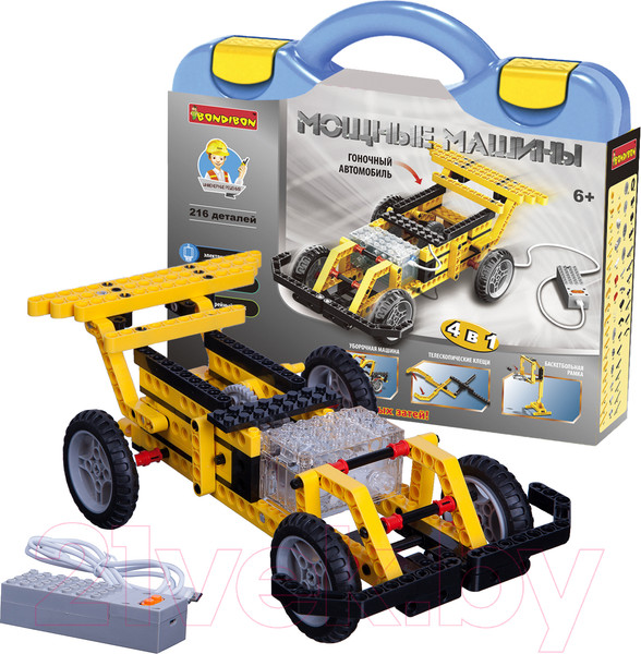 Изображение товара Конструктор Bondibon Мощные машины / ВВ3498