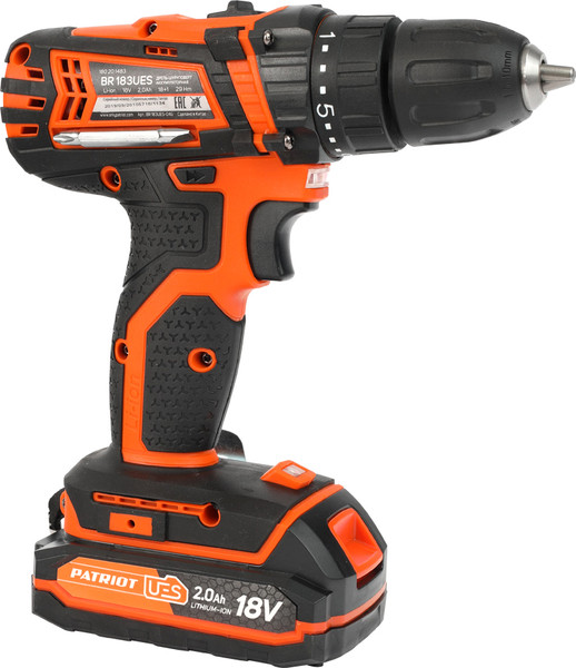 Изображение товара Аккумуляторная дрель-шуруповерт PATRIOT BR 183UES