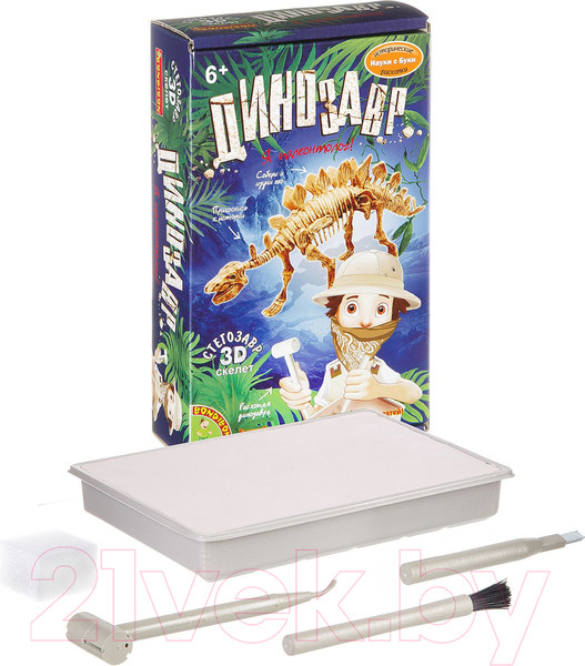 Изображение товара Набор для опытов Bondibon Стегозавр / ВВ1997