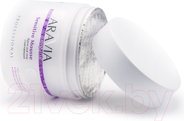Изображение товара Крем для тела Aravia Organic Sensitive Mousse смягчающий (300мл)