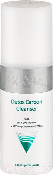 Изображение товара Гель для умывания Aravia Professional Detox Carbon Cleanser с активированным углем (150мл)