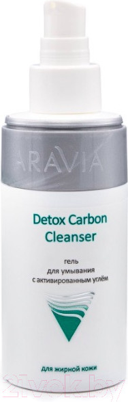 Изображение товара Гель для умывания Aravia Professional Detox Carbon Cleanser с активированным углем (150мл)