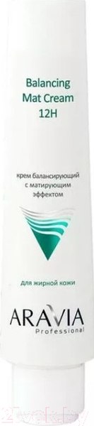 Изображение товара Крем для лица Aravia Professional балансирующий с матирующим эффектом (100мл)