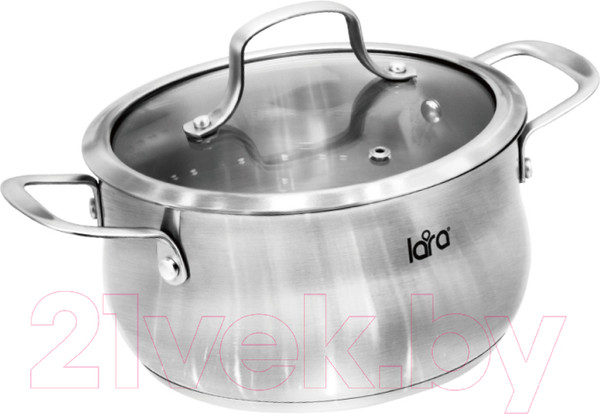 Изображение товара Кастрюля Lara Прованс LR02-354 (нержавеющая сталь)