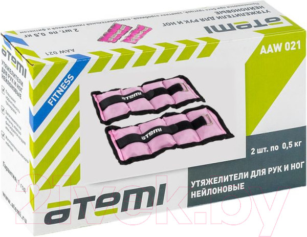 Изображение товара Комплект утяжелителей Atemi AAW021 (2x0.5кг)