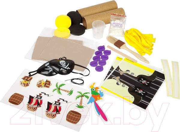 Изображение товара Набор для опытов Bondibon Французские опыты. Лаборатория пиратов / ВВ2019