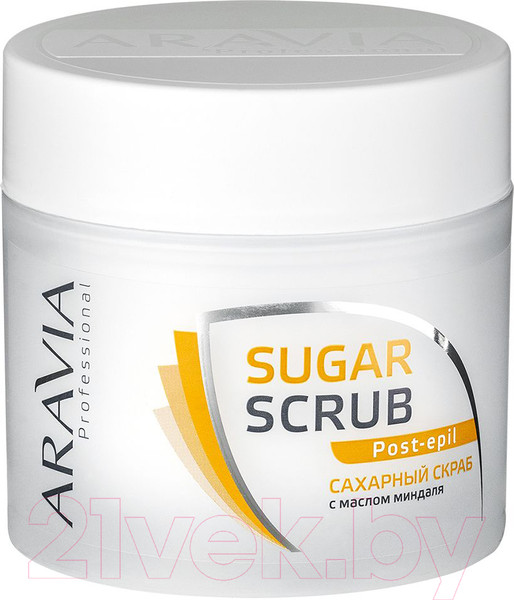 Изображение товара Скраб для тела Aravia Professional с маслом миндаля (300мл)