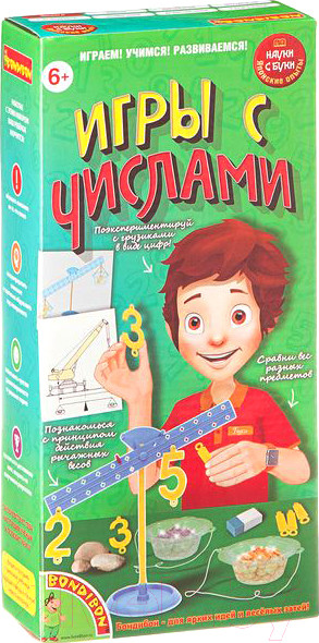 Изображение товара Научная игра Bondibon Японские опыты. Игры с числами / ВВ1838