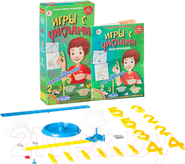 Изображение товара Научная игра Bondibon Японские опыты. Игры с числами / ВВ1838