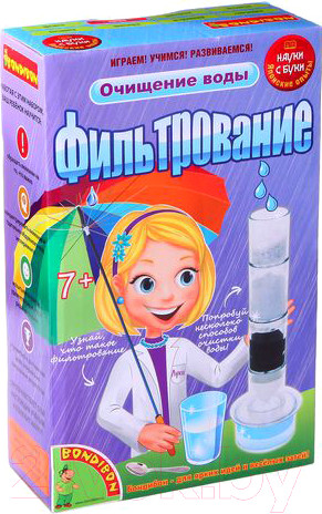 Изображение товара Набор для опытов Bondibon Японские опыты. Фильтрование / ВВ1132