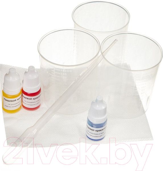 Изображение товара Набор для опытов Bondibon Лаборатория цвета. Юный экспериментатор / ВВ4147