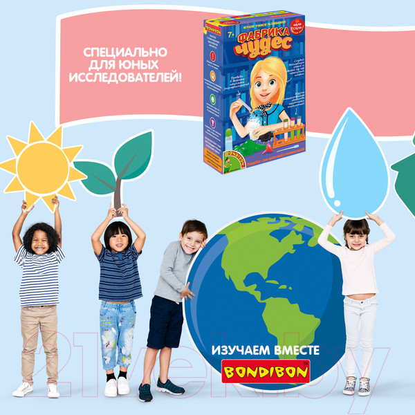 Изображение товара Набор для опытов Bondibon Японские опыты. Фабрика чудес / ВВ1454