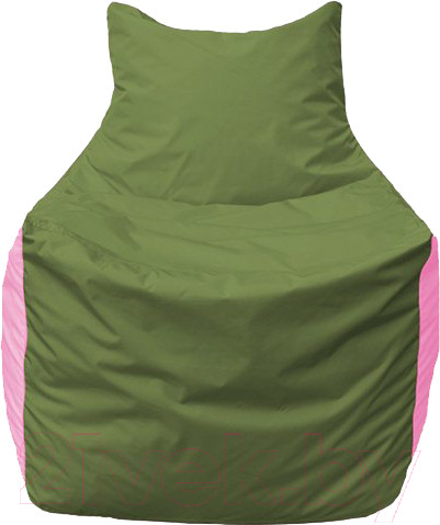 Изображение товара Бескаркасное кресло Flagman Фокс Ф21-226 (оливковый/розовый)