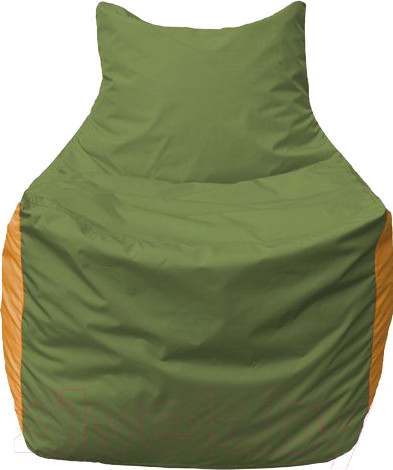 Изображение товара Бескаркасное кресло Flagman Фокс Ф21-227 (оливковый/оранжевый)