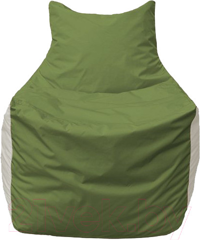 Изображение товара Бескаркасное кресло Flagman Фокс Ф21-231 (оливковый/белый)