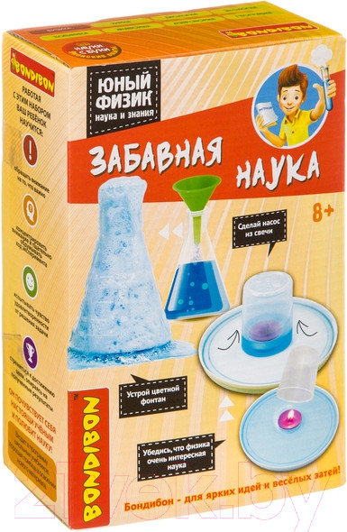 Изображение товара Набор для опытов Bondibon Забавная наука. Юный физик / ВВ4149