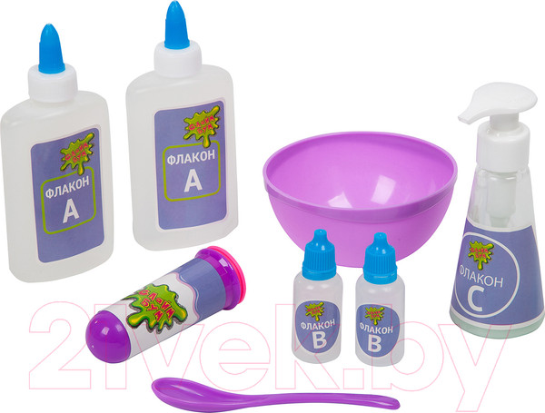 Изображение товара Набор для создания слайма Bondibon Пушистый слайм / ВВ3772