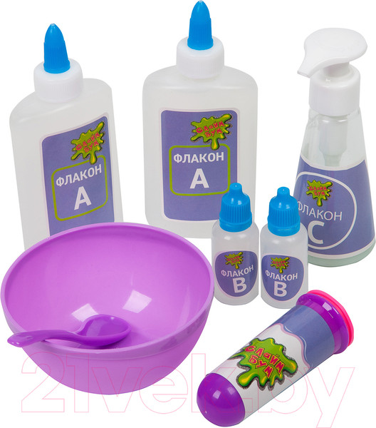 Изображение товара Набор для создания слайма Bondibon Пушистый слайм / ВВ3772