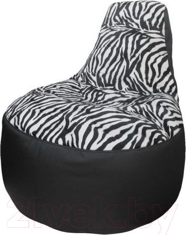 Изображение товара Бескаркасное кресло Flagman Трон Т1.3-03 (зебра)
