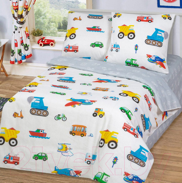 Изображение товара Комплект постельного белья АртПостель Моторчик 112
