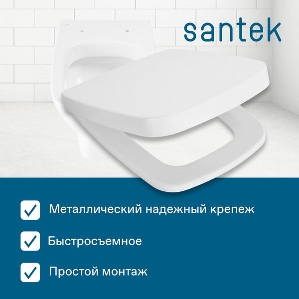 Изображение товара Сиденье для унитаза Santek Нео 1WH302480