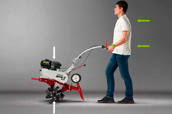 Изображение товара Мотоблок бензиновый Мобил К МКМ-3 Премиум (MBK0018453)