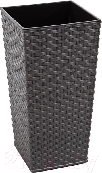 Изображение товара Кашпо Lamela Finezja Rattan LA574-50 (графит)