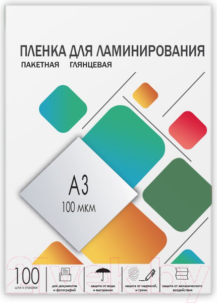 Изображение товара Пленка для ламинирования Гелеос LPA3-100 303x426 100мик