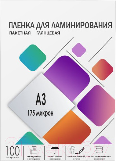 Изображение товара Пленка для ламинирования Гелеос LPA3-175 303x426 175мик