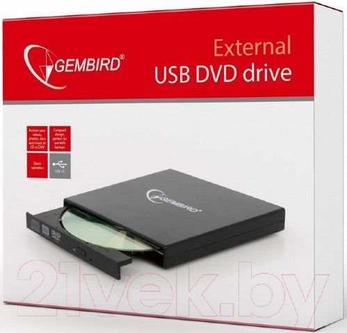 Изображение товара Привод DVD Multi Gembird DVD-USB-02