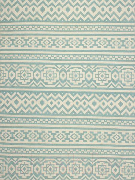 Изображение товара Ковер Indo Rugs Morocco 102 (140x200, бирюзовый)