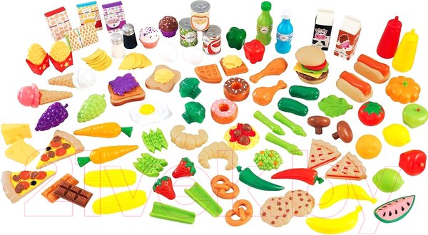 Изображение товара Набор игрушечных продуктов KidKraft Вкусное удовольствие / 63330-KE