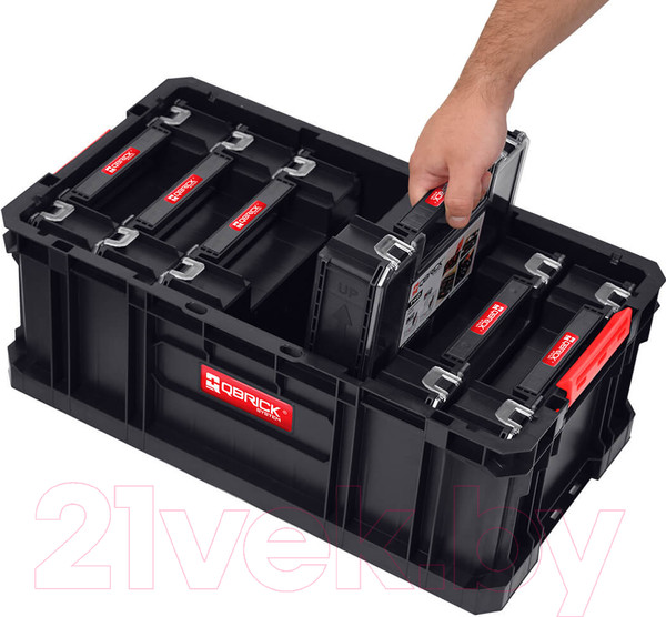 Изображение товара Ящик для инструментов QBrick System Two Organizer Multi / ORGQMULTICZAPG002 (черный)