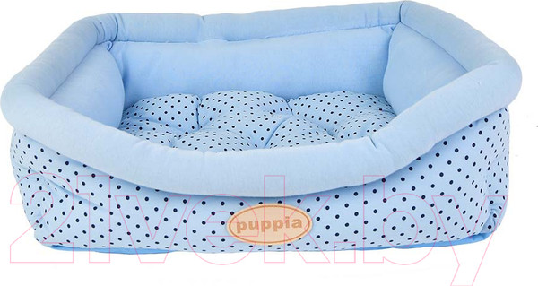 Изображение товара Лежанка для животных Puppia Cozy Dot / OASA-AU5983-BL-FR (голубой)
