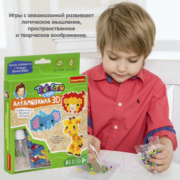 Изображение товара Развивающая игра Bondibon Аквамозаика 3D / ВВ3355